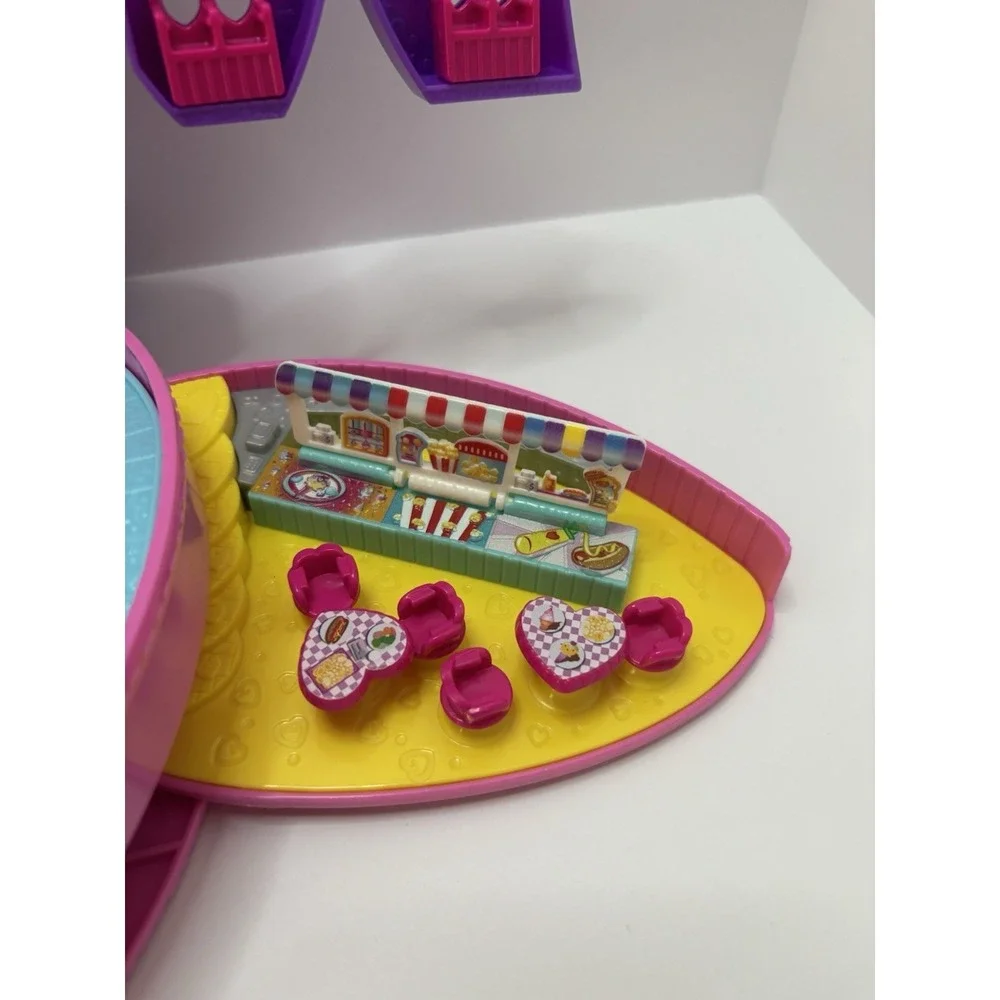 Polly Pocket Tiny‎ Is Mighty Theme Park Backpack Compact Playset Mattel 2019